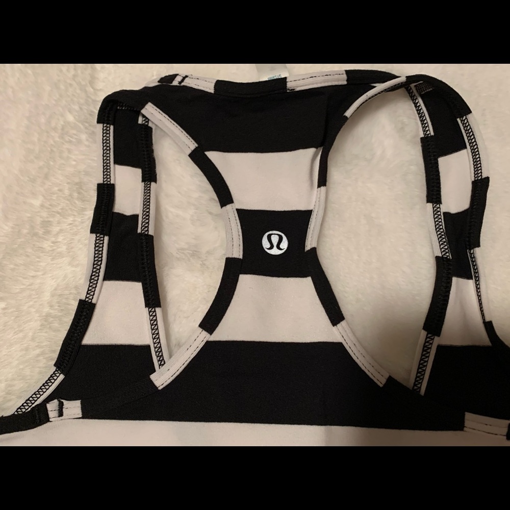 Lululemon Striped Racerback Tank Top NWOT - Picture 4 of 4